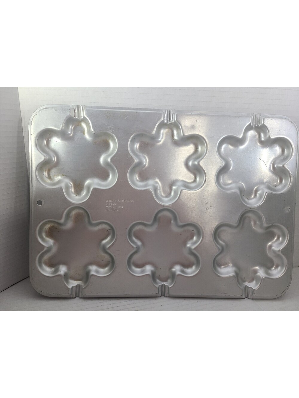 Wilton Blossom Cookie Treat Pan Model 2105-8109 Vintage Cookie Pops Pan